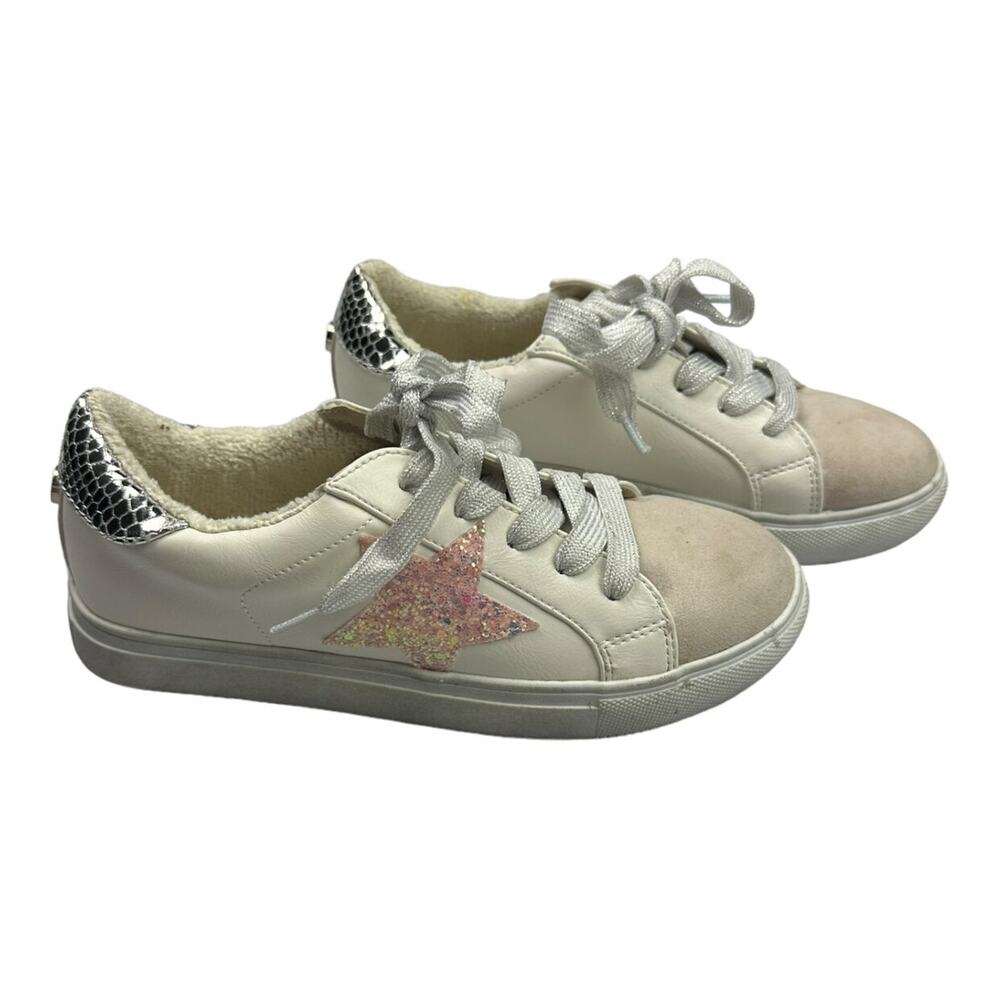 Girls Steve Madden Star Sneakers Size 4